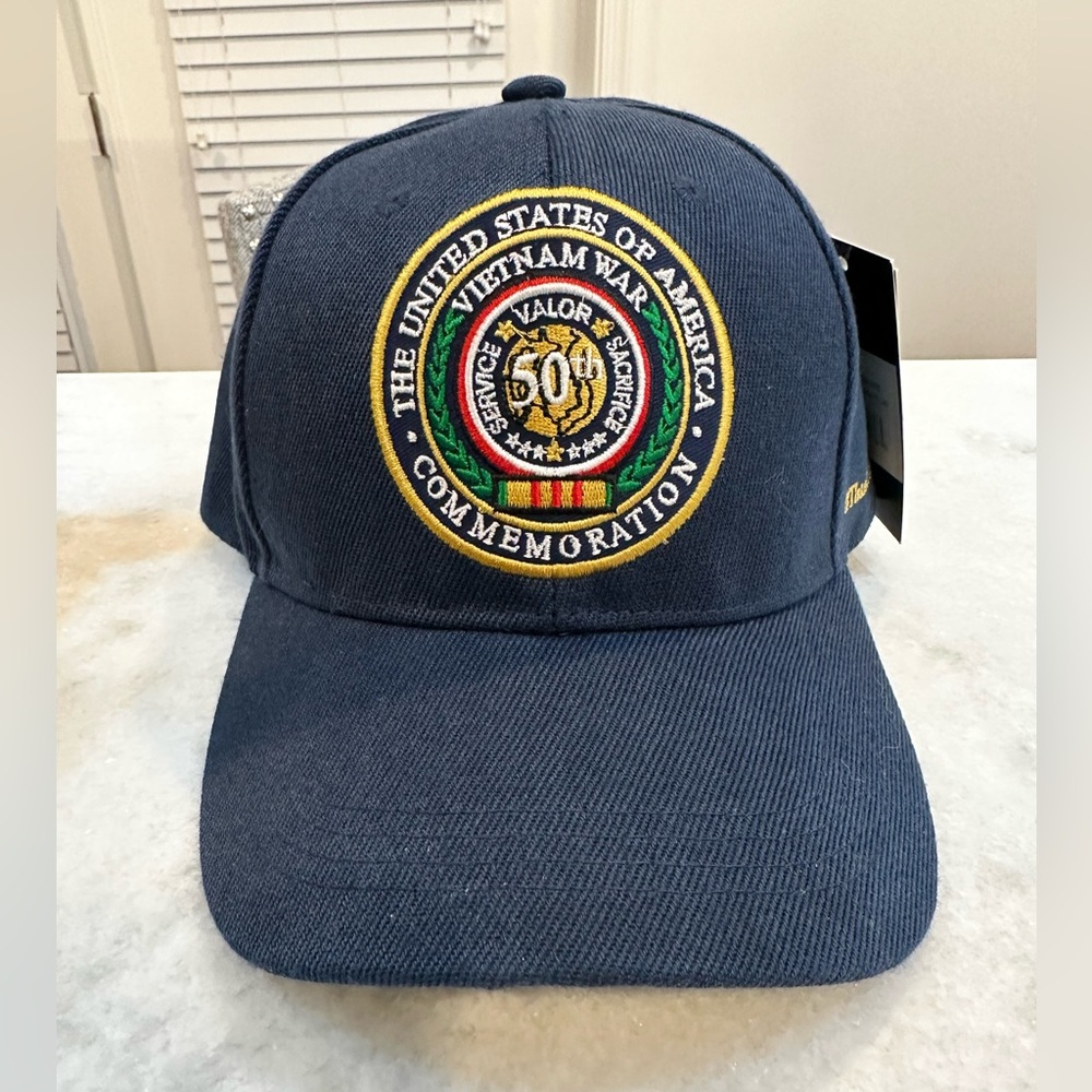 U.S. Veteran The USA Vietnam 🇻🇳 War 100% Polyester Cap 50th Anniversary Cap
